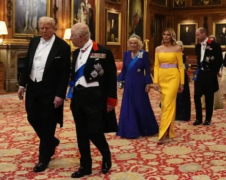 The Royal Family Present Grand Welcome Amid Protests; Jimmy Kimmel Pulled From Air Over Charlie Kirk Comments