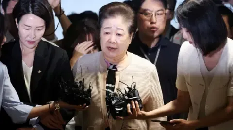 Controversial Church Head Denies Gift-giving Allegations Involving Former South Korean President's Wife